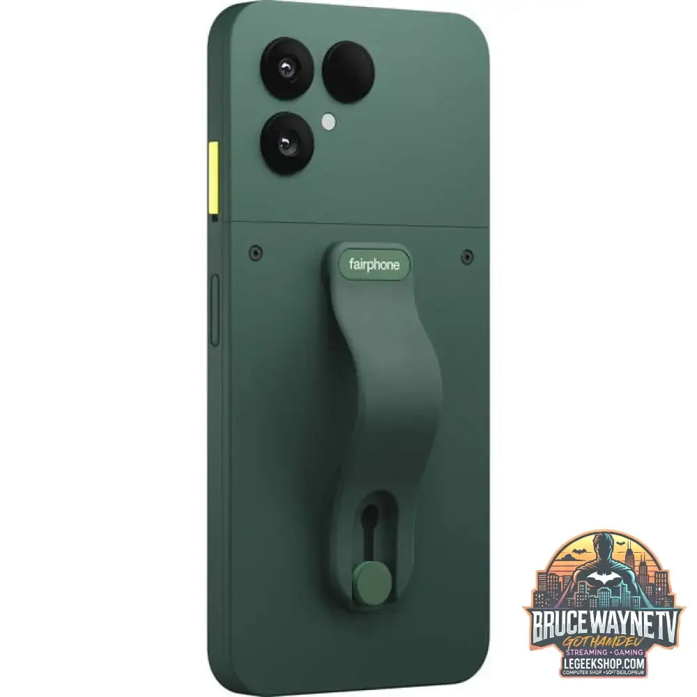 Fairphone Fingerschlaufe Forest Green grün, für Fairphone 6 - Fairphone - vue 5