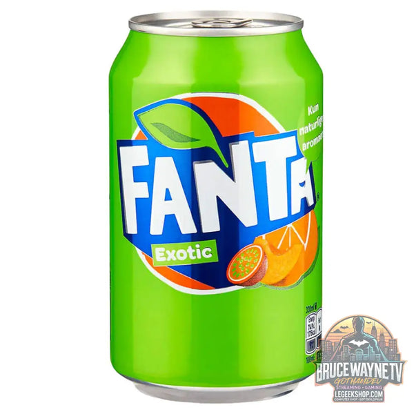 Fanta Exotic boisson aux fruits exotiques de 330ml (paquet de 24) - Snacks & boissons importés