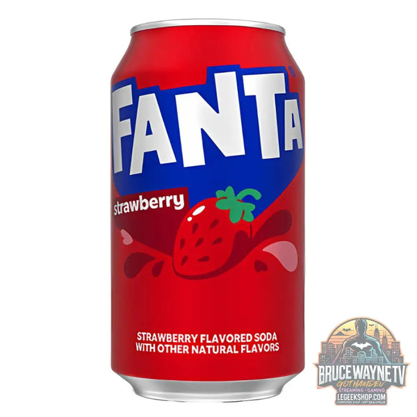 Fanta Strawberry boisson à la fraise de 355 ml (paquet de 12) - Snacks & boissons importés