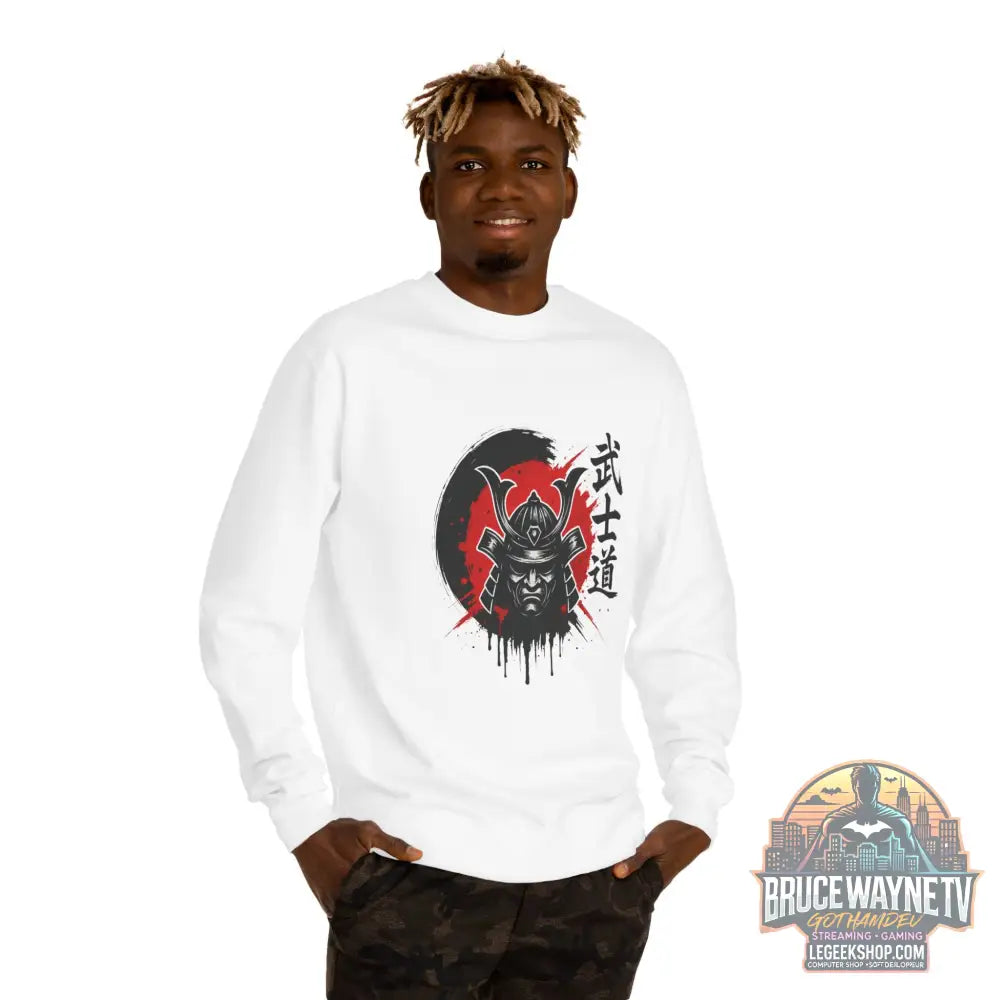 🎮 Samurai Warrior Sweatshirt Unisexe Col Rond 🎮 - Sweatshirt