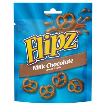 Flipz Milk Chocolate Pretzel 90 Gr x 6