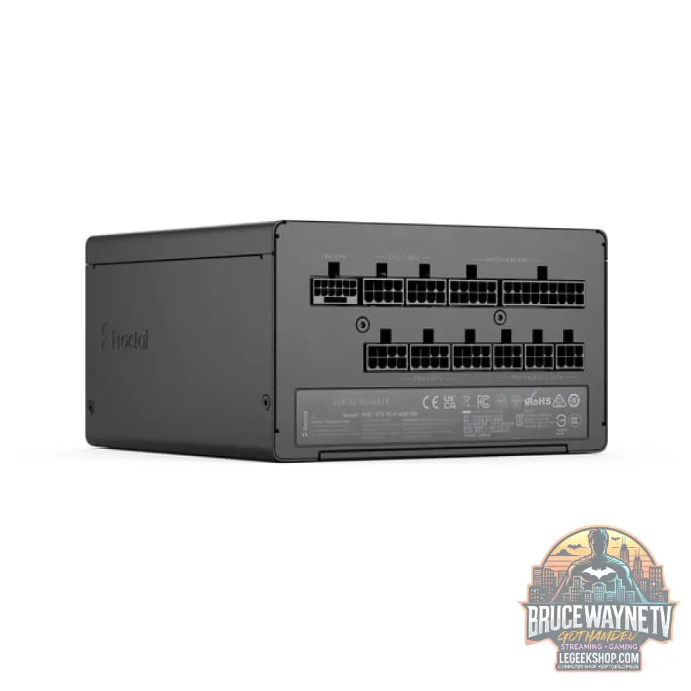 Fractal Design ION Gold 3 1000W Black, alimentation PC - Fractal Design - vue 9