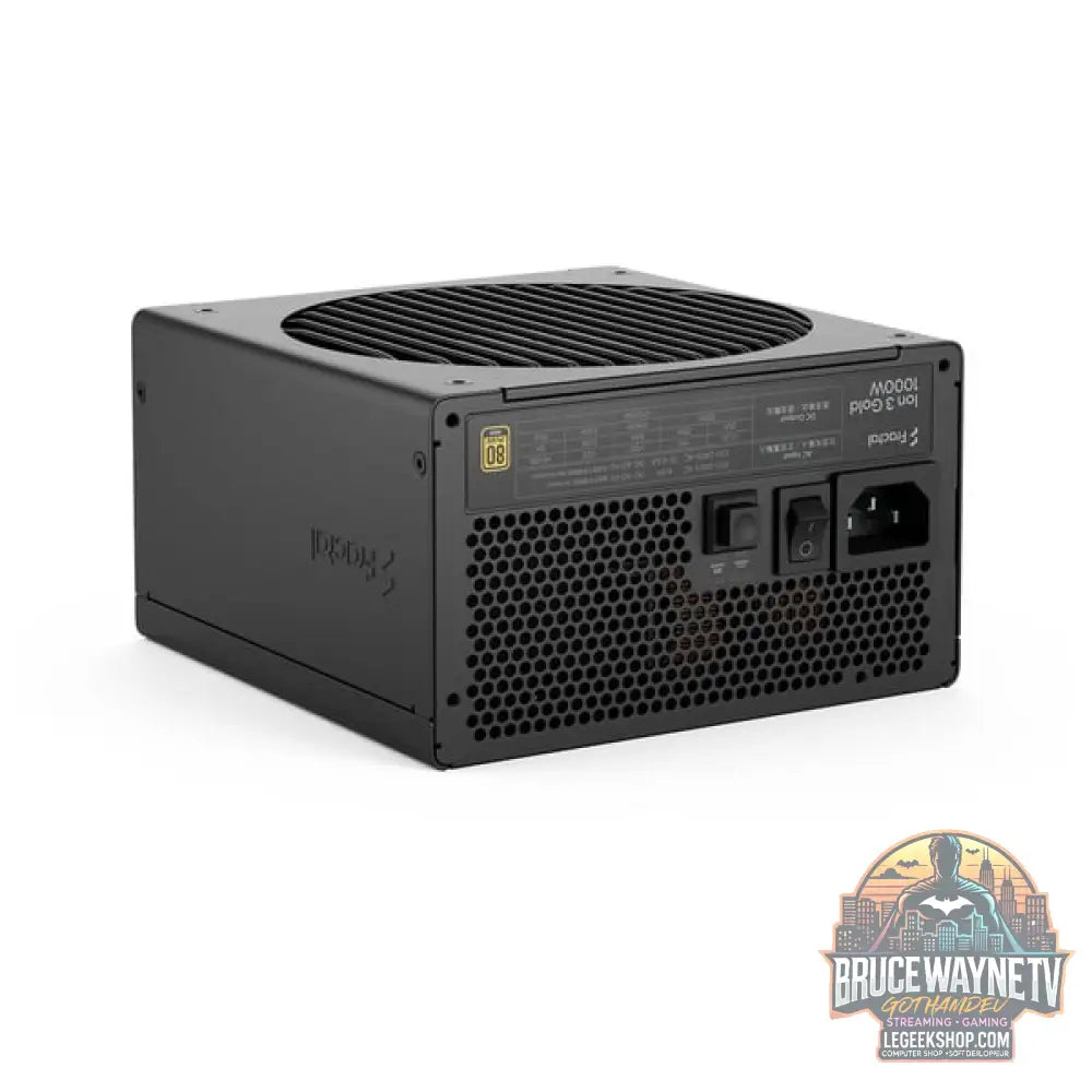 Fractal Design ION Gold 3 1000W Black, alimentation PC - Fractal Design - vue 16