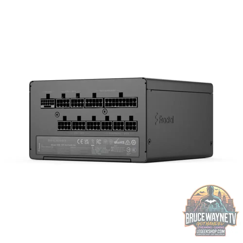 Fractal Design ION Gold 3 1000W Black, alimentation PC - Fractal Design - vue 3