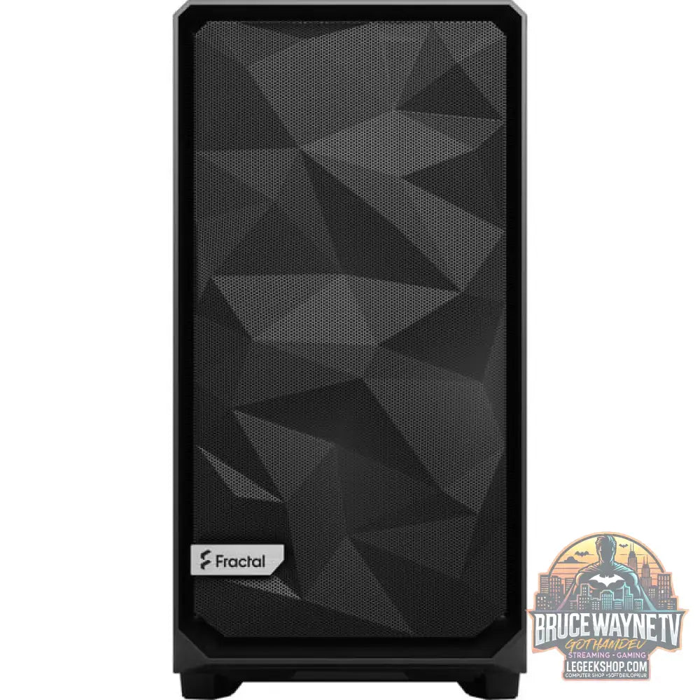 Fractal Design Meshify 2 Black Solid, Tower-Gehäuse - Fractal Design - vue 2