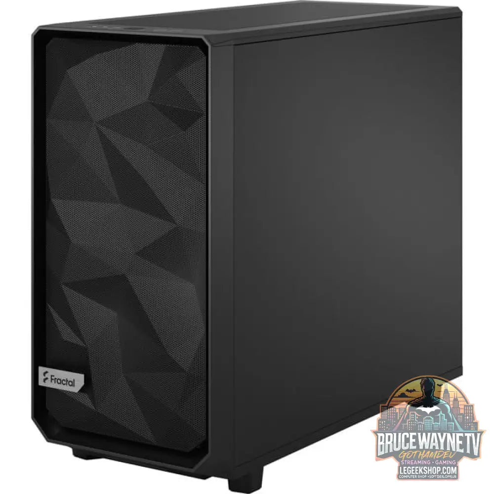 Fractal Design Meshify 2 Black Solid, Tower-Gehäuse - Fractal Design - vue 3