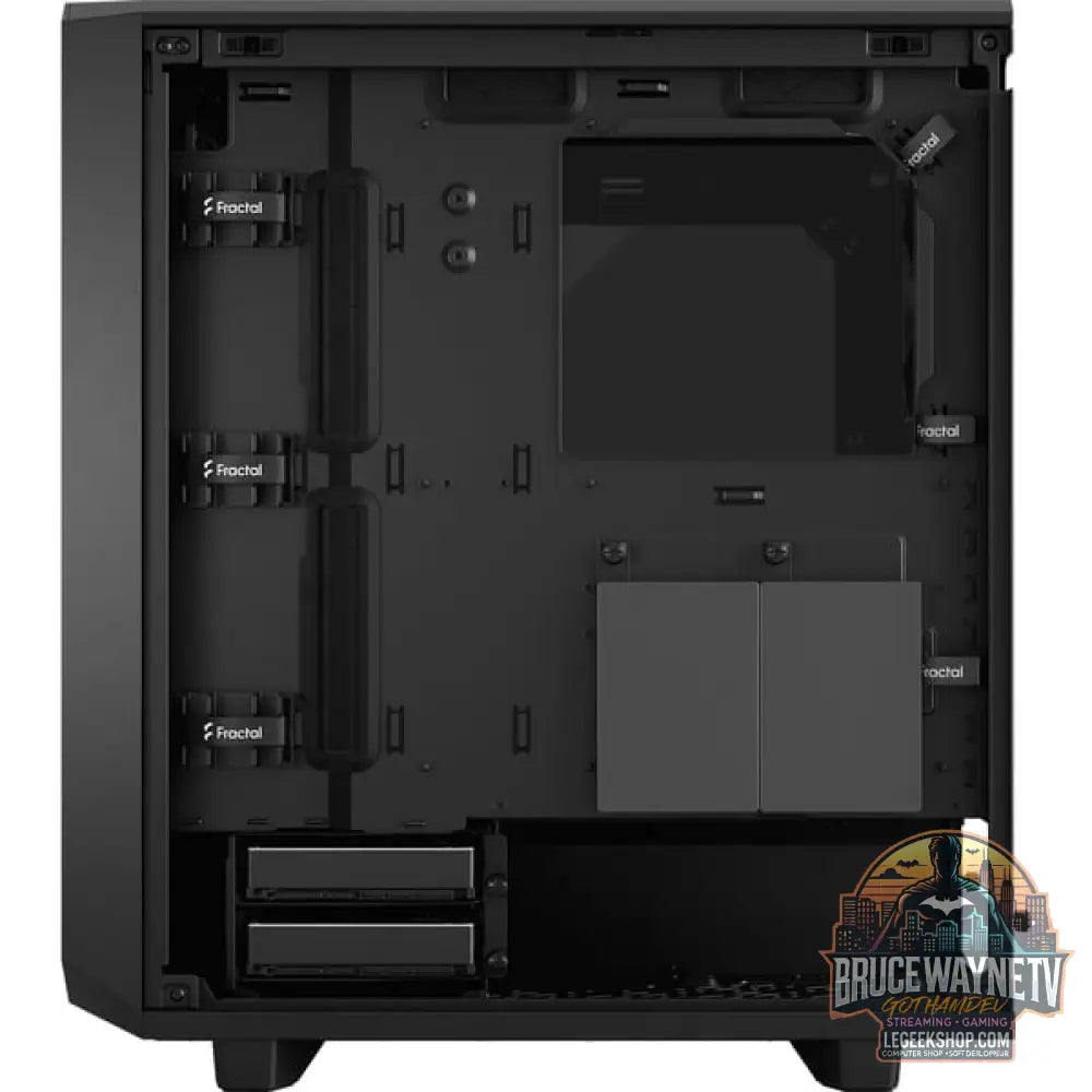 Fractal Design Meshify 2 Compact Black TG Dark Tint, Tower-Gehäuse - Fractal Design - vue 16