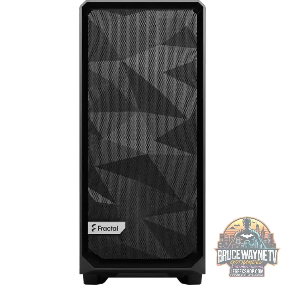 Fractal Design Meshify 2 Compact Black TG Dark Tint, Tower-Gehäuse - Fractal Design - vue 4