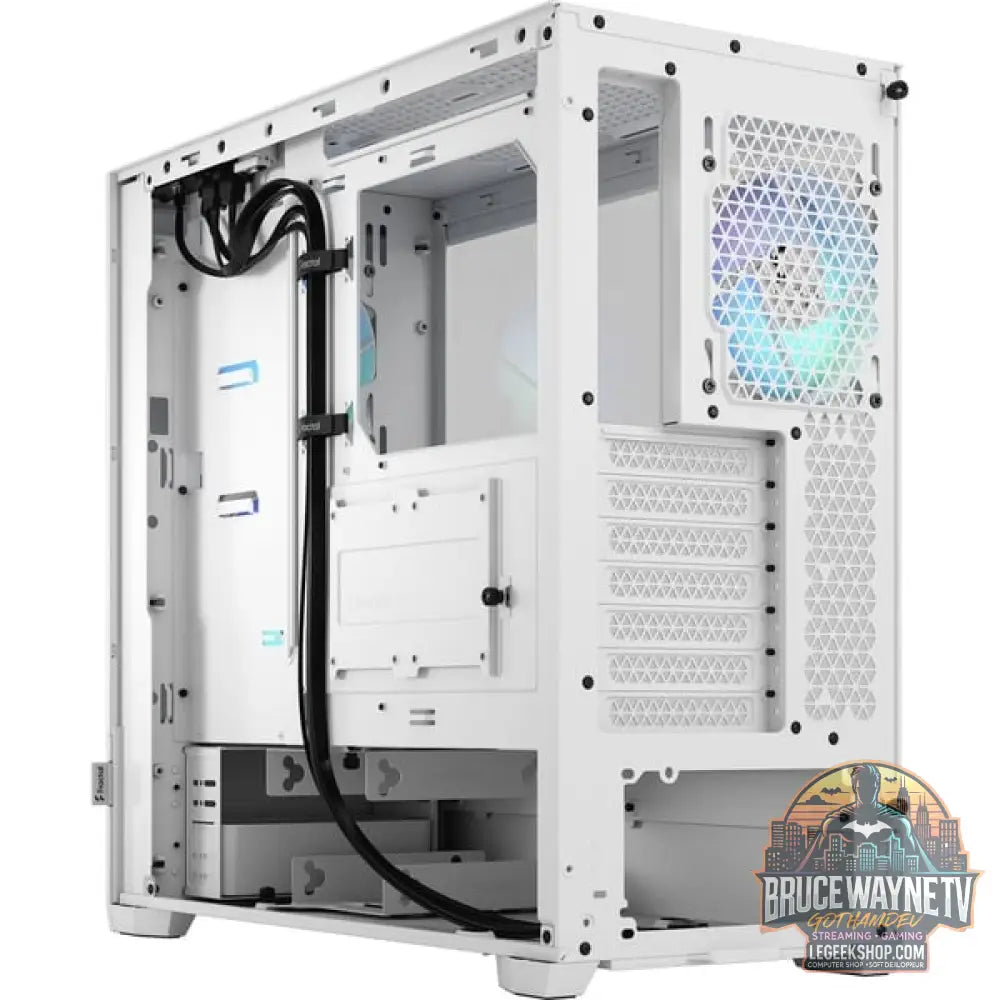 Fractal Design Pop Air RGB White TG Clear Tint, Tower-Gehäuse - Fractal Design - vue 7