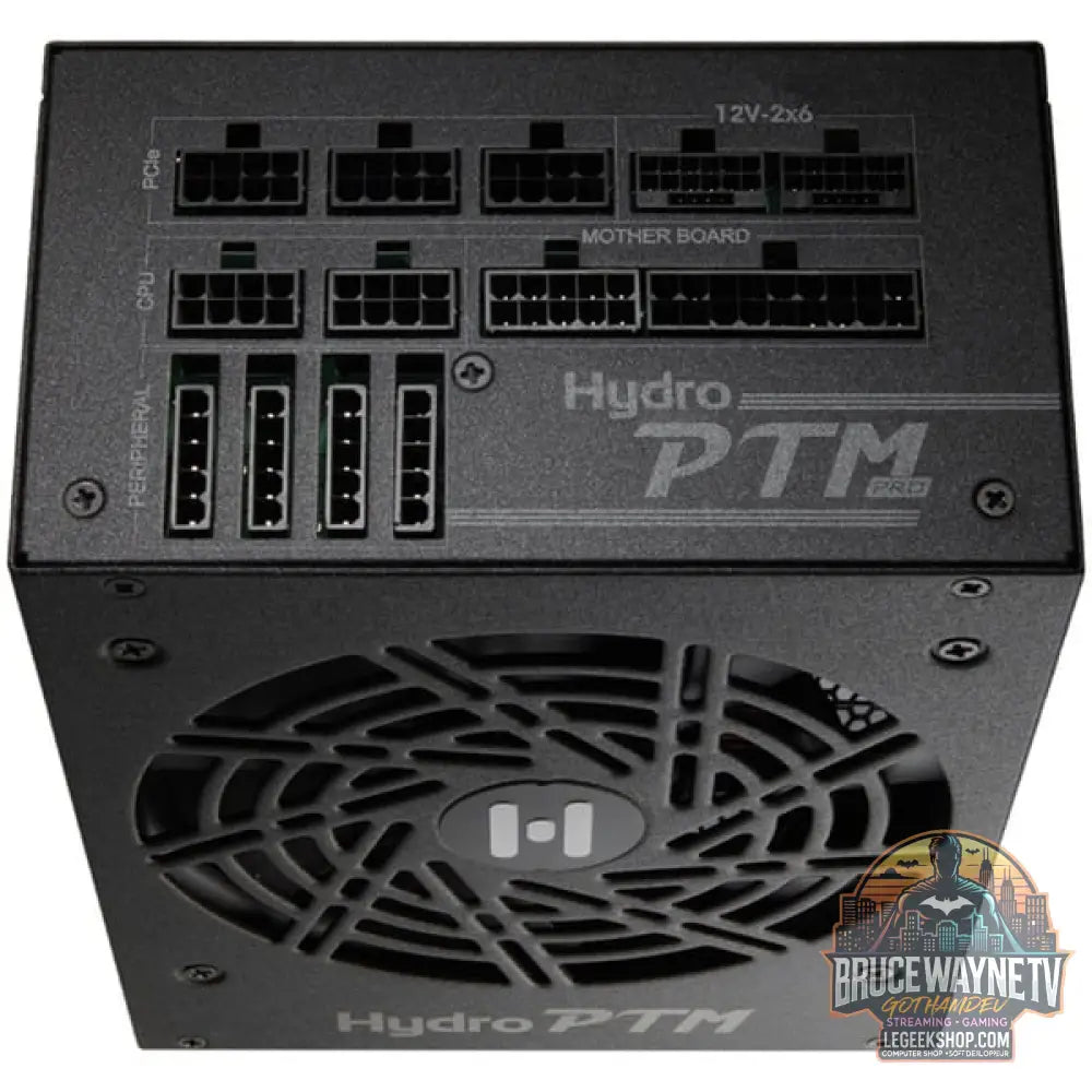 FSP Hydro PTM PRO ATX3.1(12V-2x6) 1650W, alimentation PC - FSP - vue 5