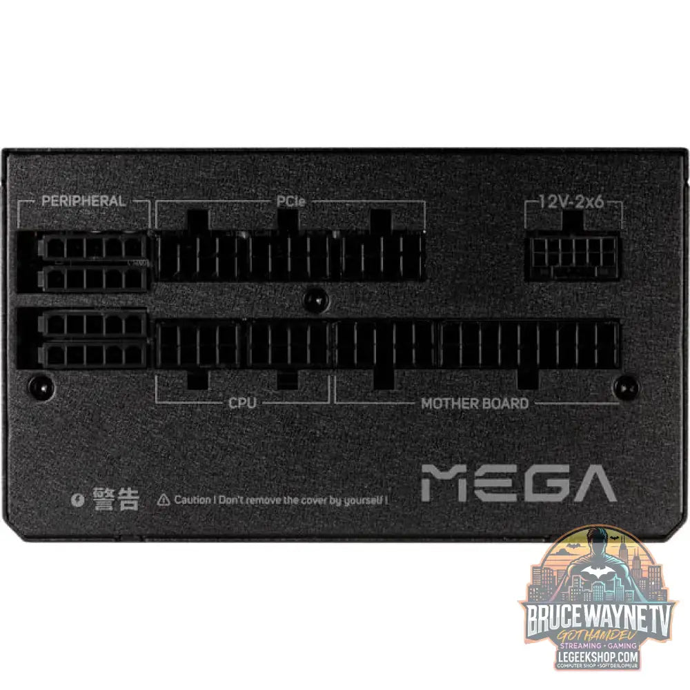 FSP MEGA GM 1200W, alimentation PC - FSP - vue 3