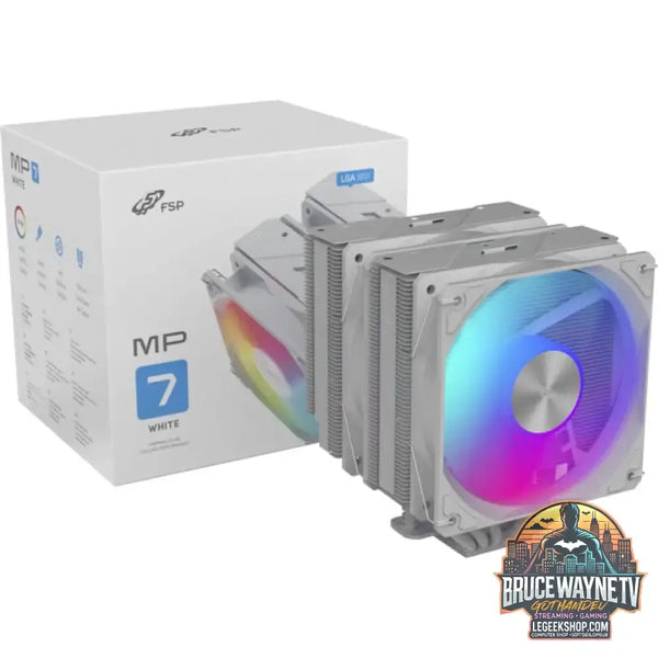 FSP MP7-WA, CPU-Kühler weiß, 120 mm - FSP