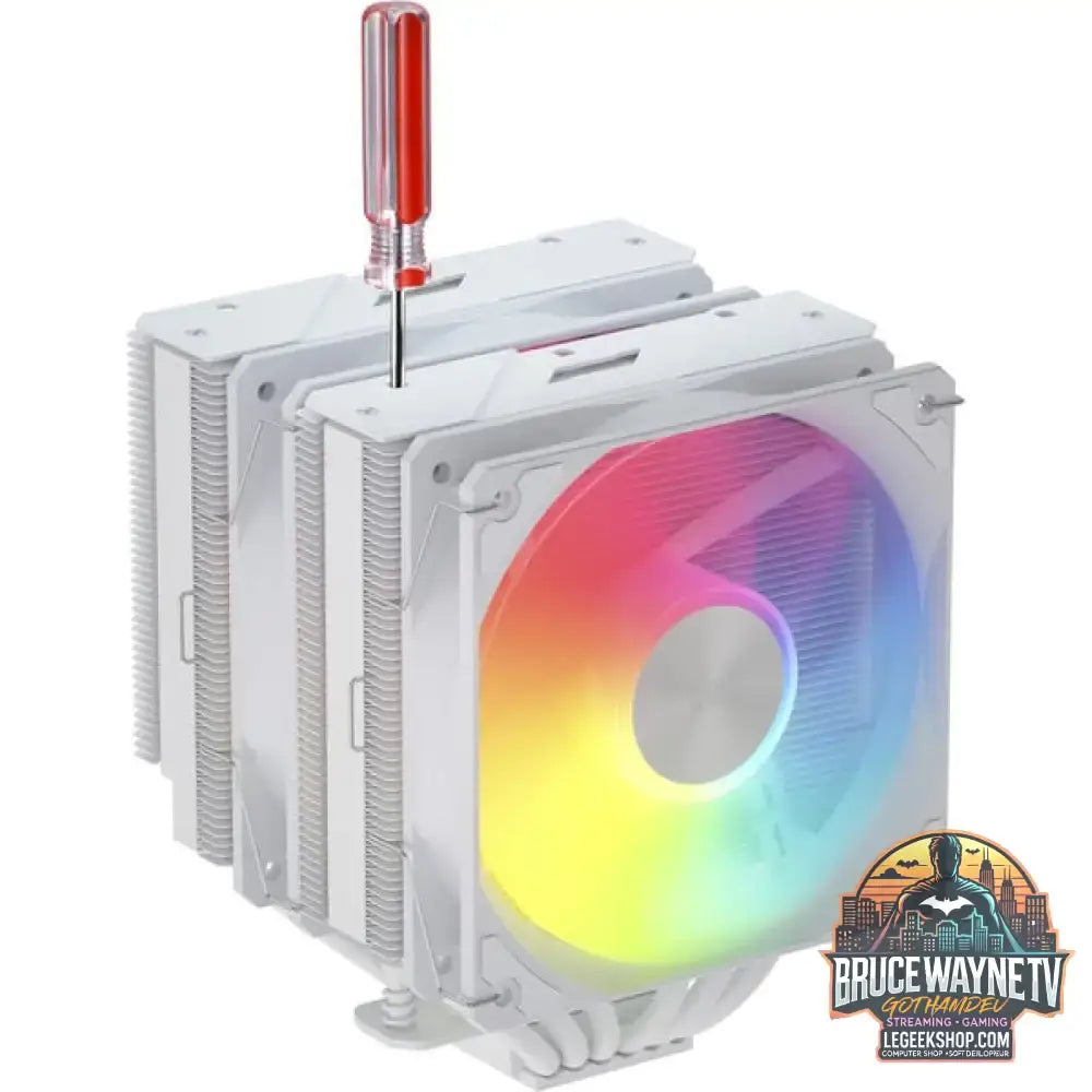 FSP MP7-WA, CPU-Kühler weiß, 120 mm - FSP - vue 5