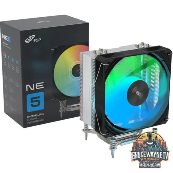 FSP NE5, CPU-Kühler schwarz, 120 mm - FSP