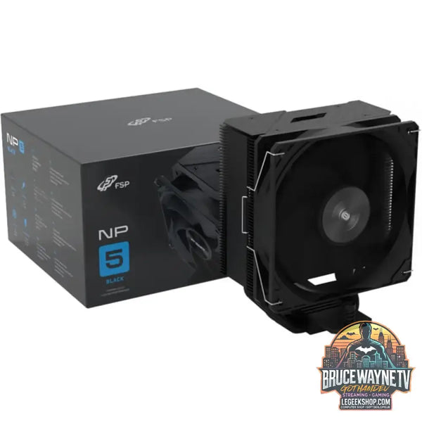 FSP NP5 BLACK, CPU-Kühler schwarz, 120 mm - FSP