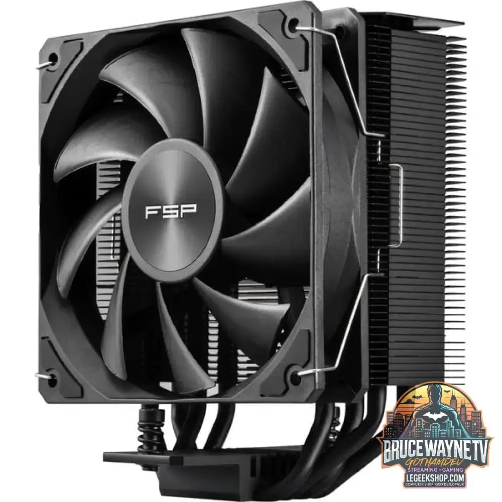 FSP NP5 BLACK, CPU-Kühler schwarz, 120 mm - FSP - vue 4