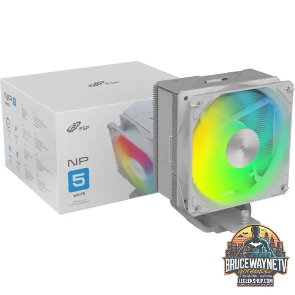 FSP NP5-WA, CPU-Kühler weiß, 120 mm - FSP