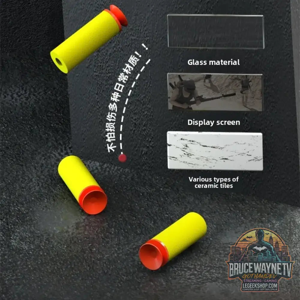 Fusil d’assaut manuel M416 à tir unique pistolet jouet à balles souples cadeau de Noël 2025 pour adultes - Black-Red