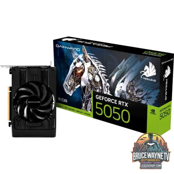 Gainward GeForce RTX 5050 Pegasus 8GB, carte graphique DLSS 4, 3x DisplayPort, 1x HDMI 2.1 - Gainward