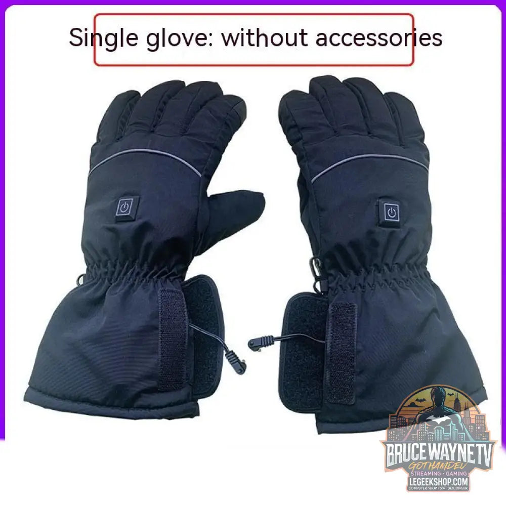 Gants Chauffants Intelligents Écran Tactile Hiver - Single Glove Pair / Average Size - Gants Chauffants