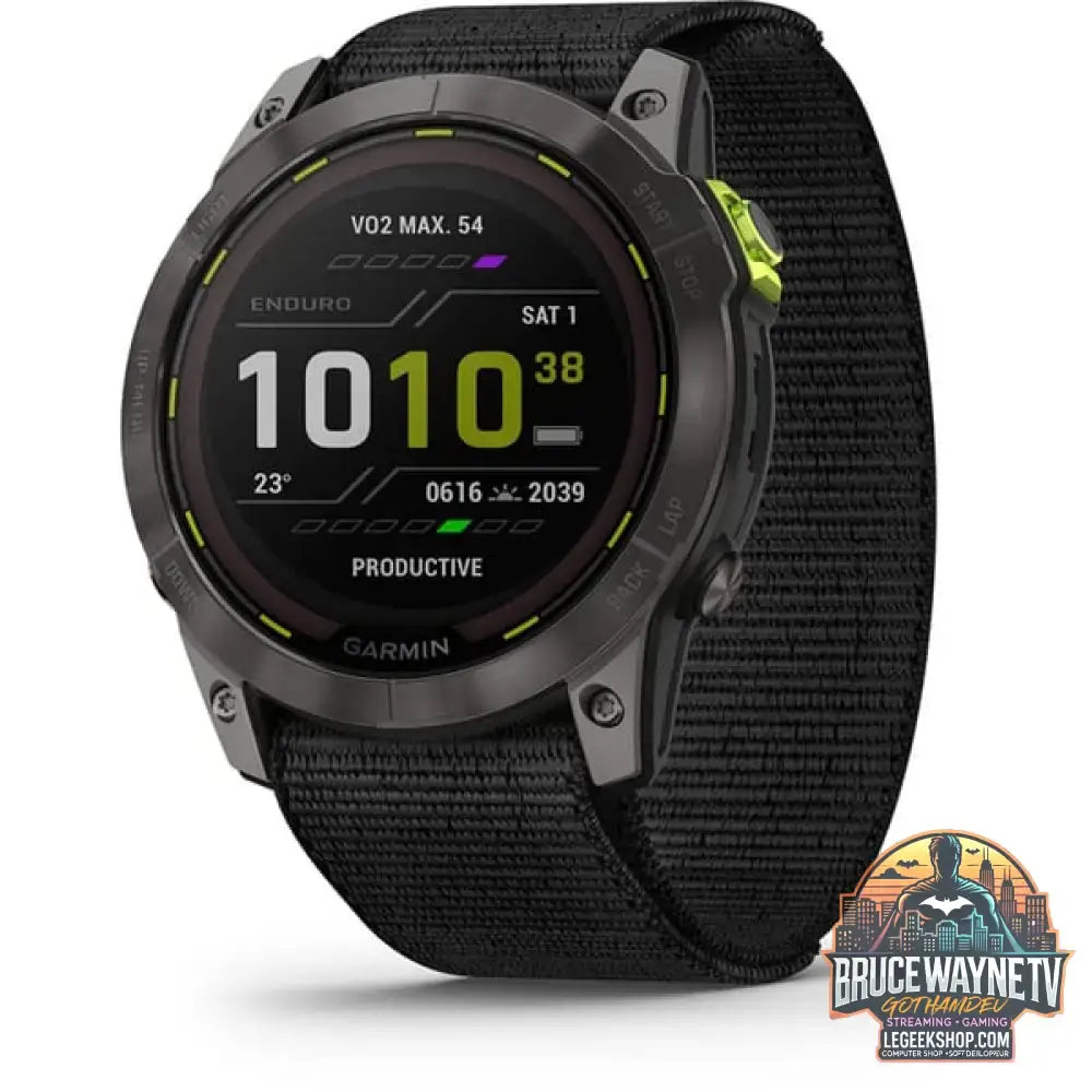 Garmin Enduro 2 Solar, Smartwatch schwarz, 51mm - Garmin - vue 10