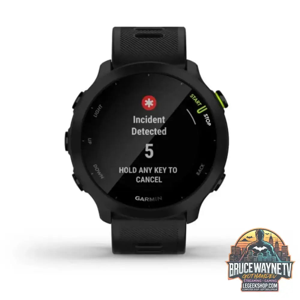 Garmin Forerunner 55, Smartwatch schwarz, 42 mm, Silikon-Armband - Garmin - vue 4