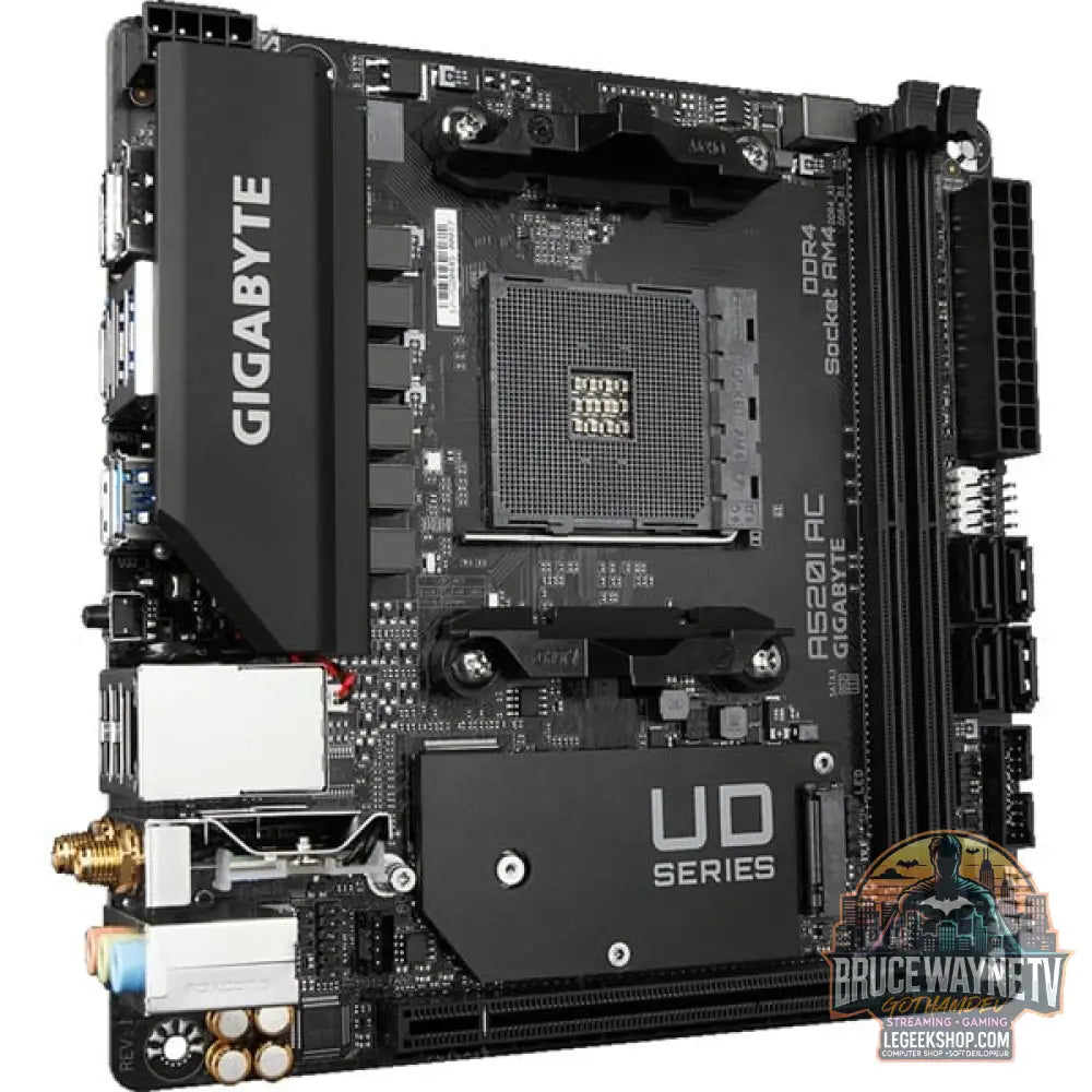 GIGABYTE A520I AC, carte mère - GIGABYTE - vue 3