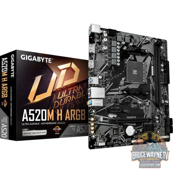 GIGABYTE A520M H ARGB, carte mère - GIGABYTE