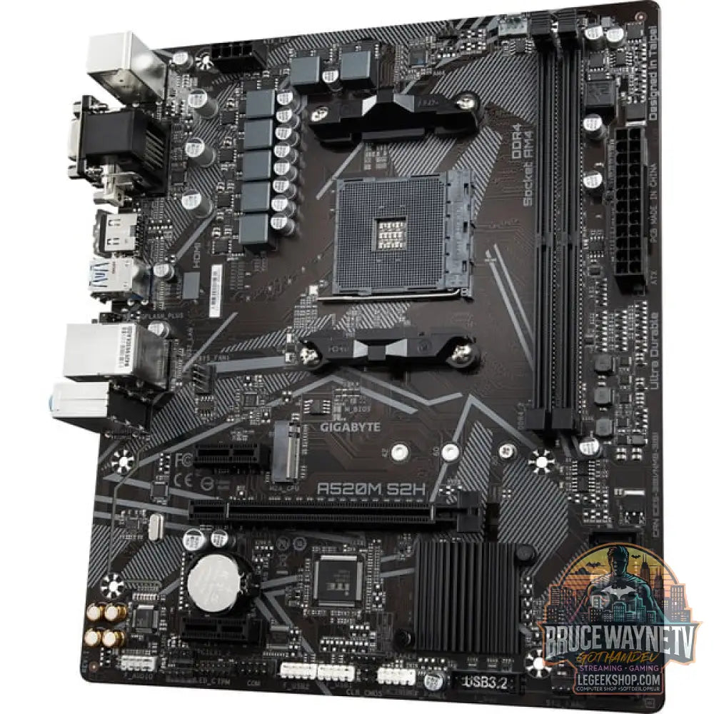 GIGABYTE A520M S2H, carte mère - GIGABYTE - vue 5