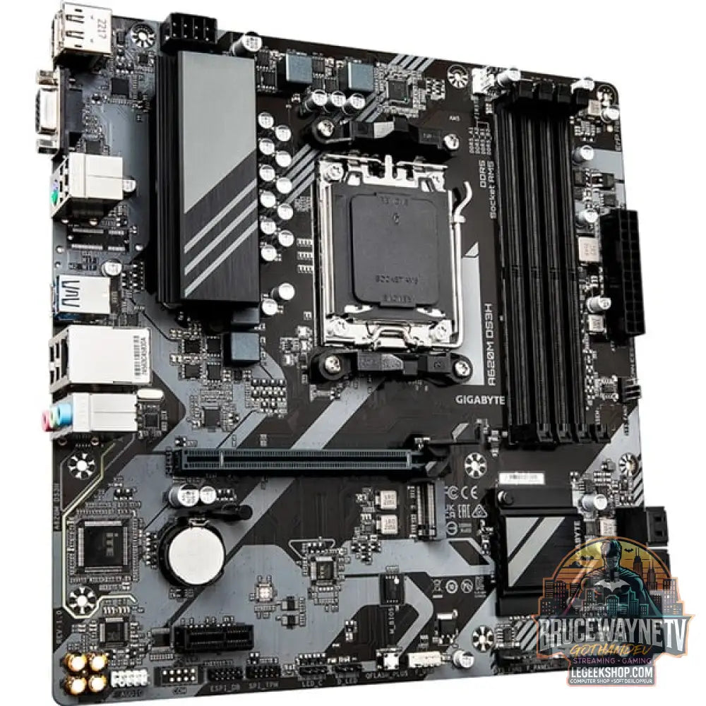GIGABYTE A620M DS3H, carte mère - GIGABYTE - vue 3