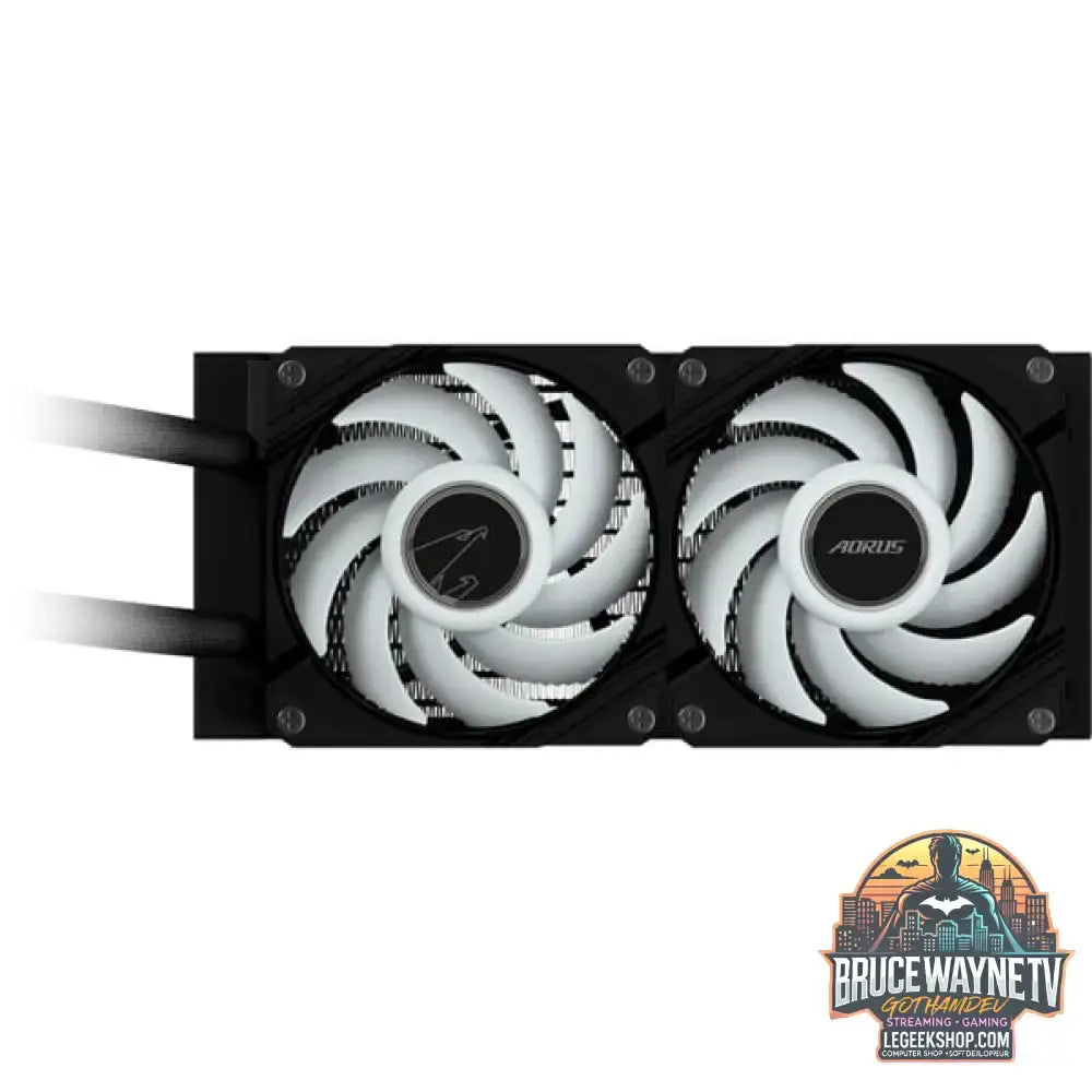 GIGABYTE AORUS WATERFORCE II 240, Wasserkühlung schwarz - GIGABYTE - vue 5