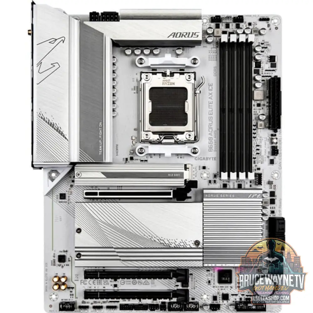 GIGABYTE B650 AORUS ELITE AX ICE, carte mère - GIGABYTE - vue 2
