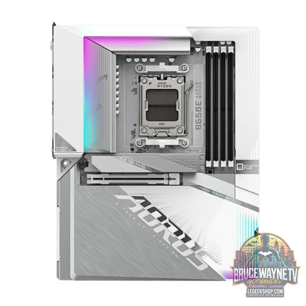GIGABYTE B650E AORUS STEALTH ICE, carte mère - GIGABYTE - vue 2