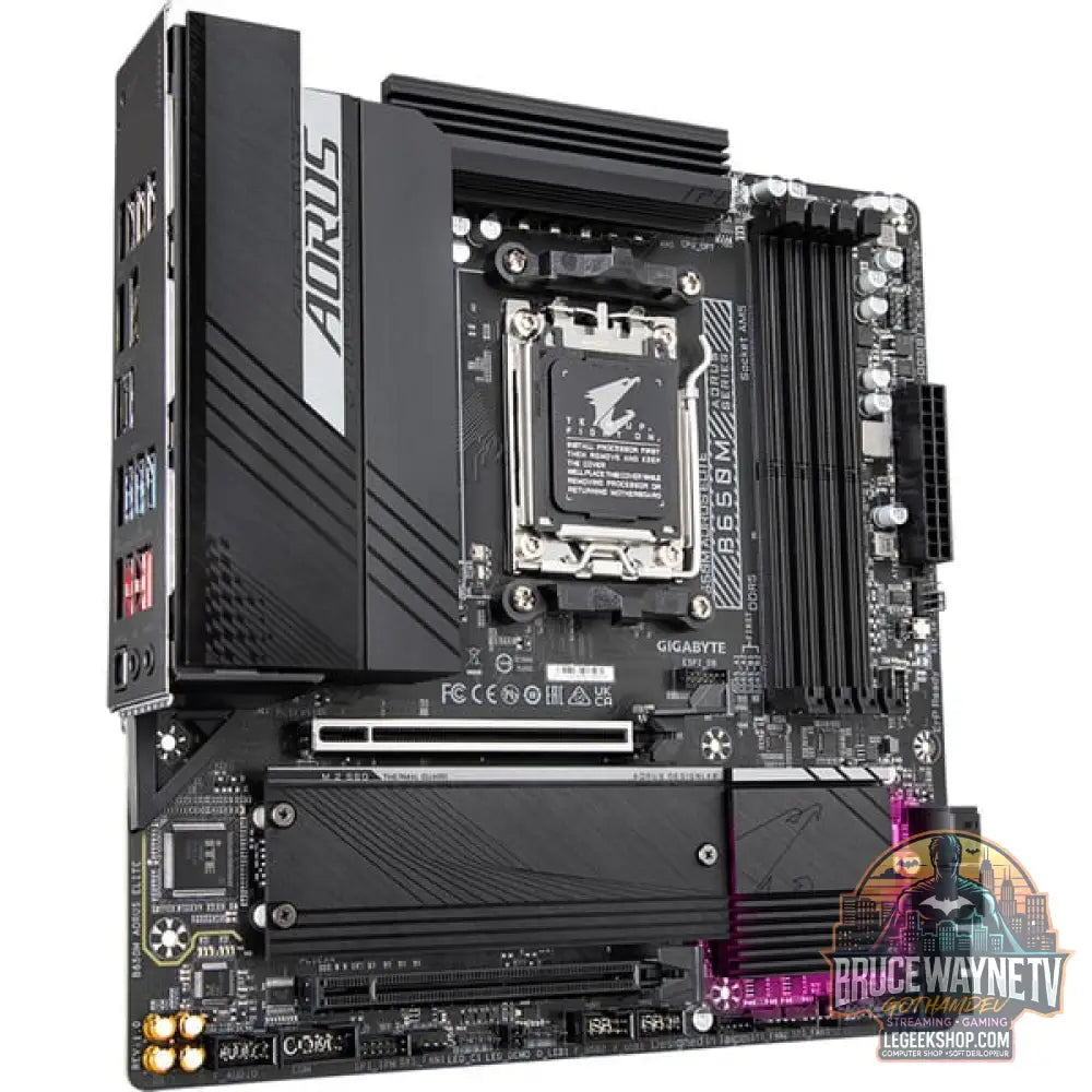 GIGABYTE B650M AORUS ELITE, carte mère - GIGABYTE - vue 2