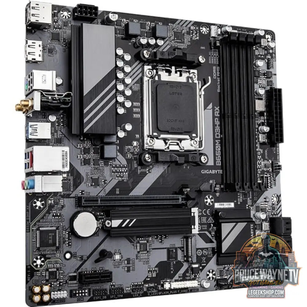 GIGABYTE B650M D3HP AX, carte mère - GIGABYTE - vue 3