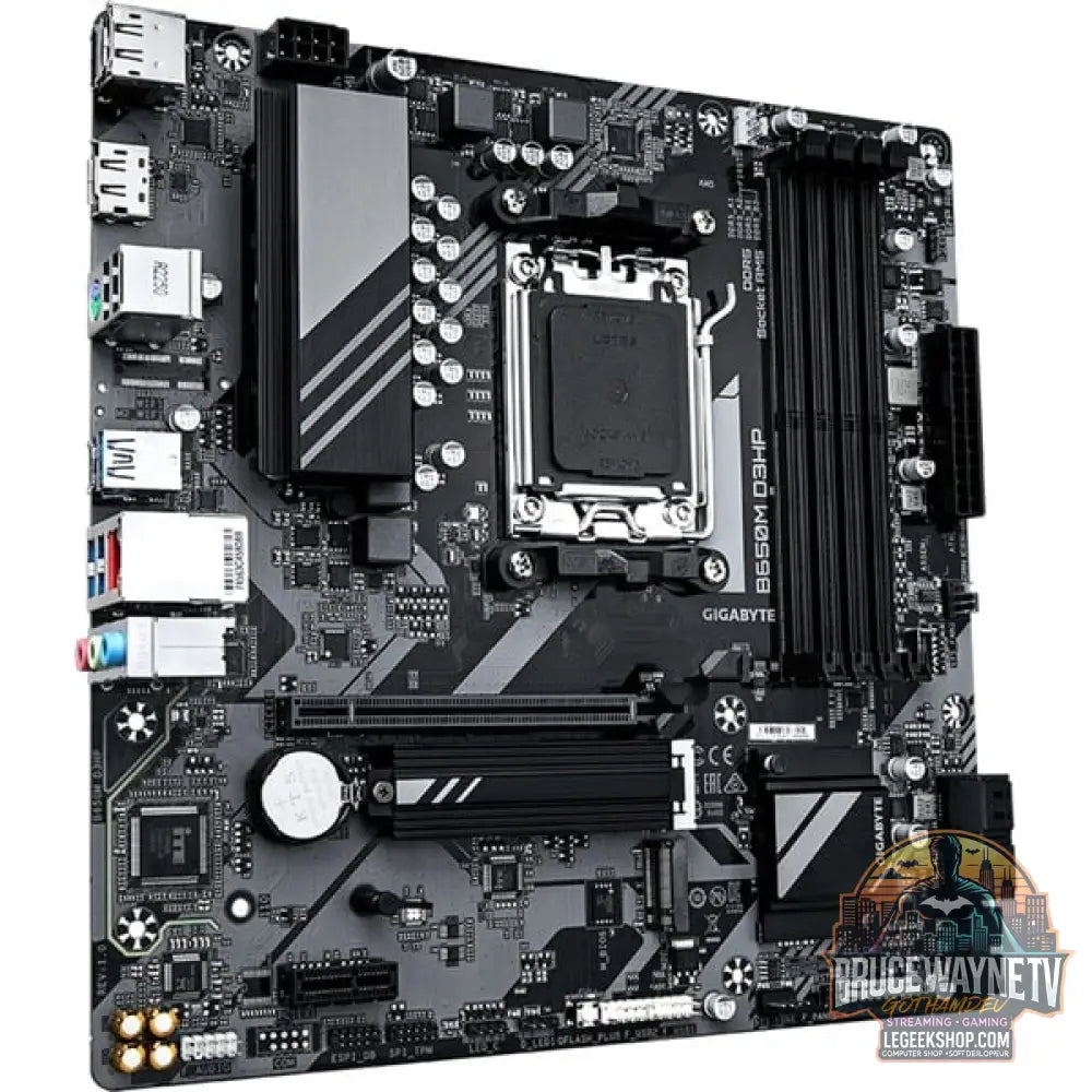 GIGABYTE B650M D3HP, carte mère - GIGABYTE - vue 3