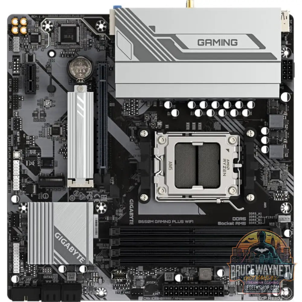 GIGABYTE B650M GAMING PLUS WIFI, carte mère - GIGABYTE - vue 4