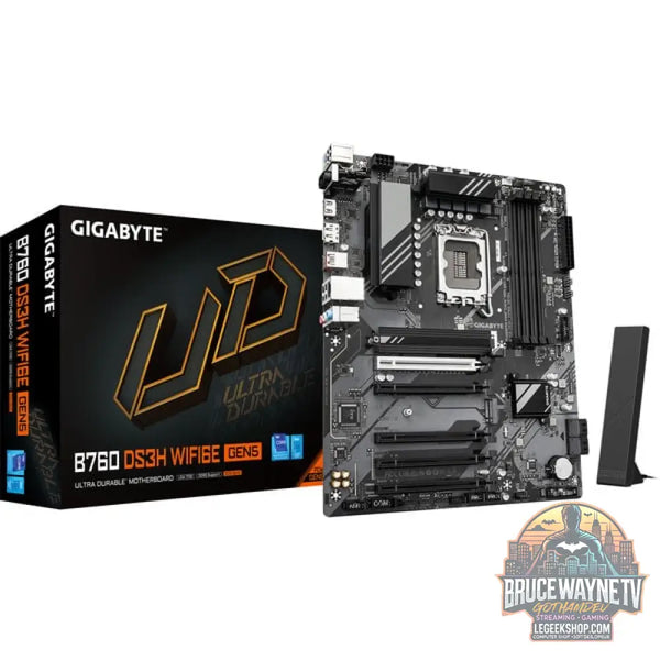 GIGABYTE B760 DS3H WIFI6E GEN5, carte mère - GIGABYTE