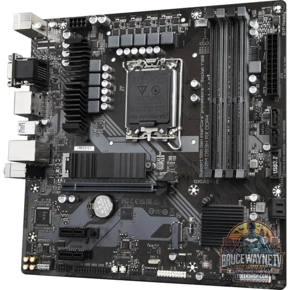 GIGABYTE B760M DS3H DDR4, carte mère - GIGABYTE - vue 3
