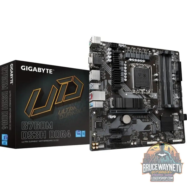 GIGABYTE B760M DS3H DDR4, carte mère - GIGABYTE