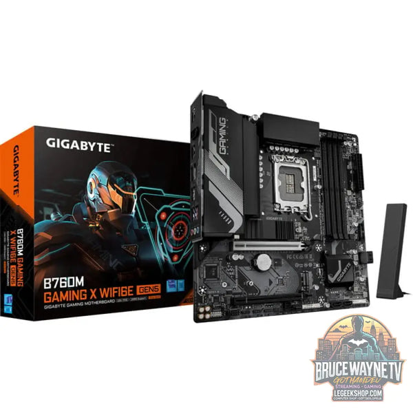GIGABYTE B760M GAMING X WIFI6E GEN5, carte mère - GIGABYTE