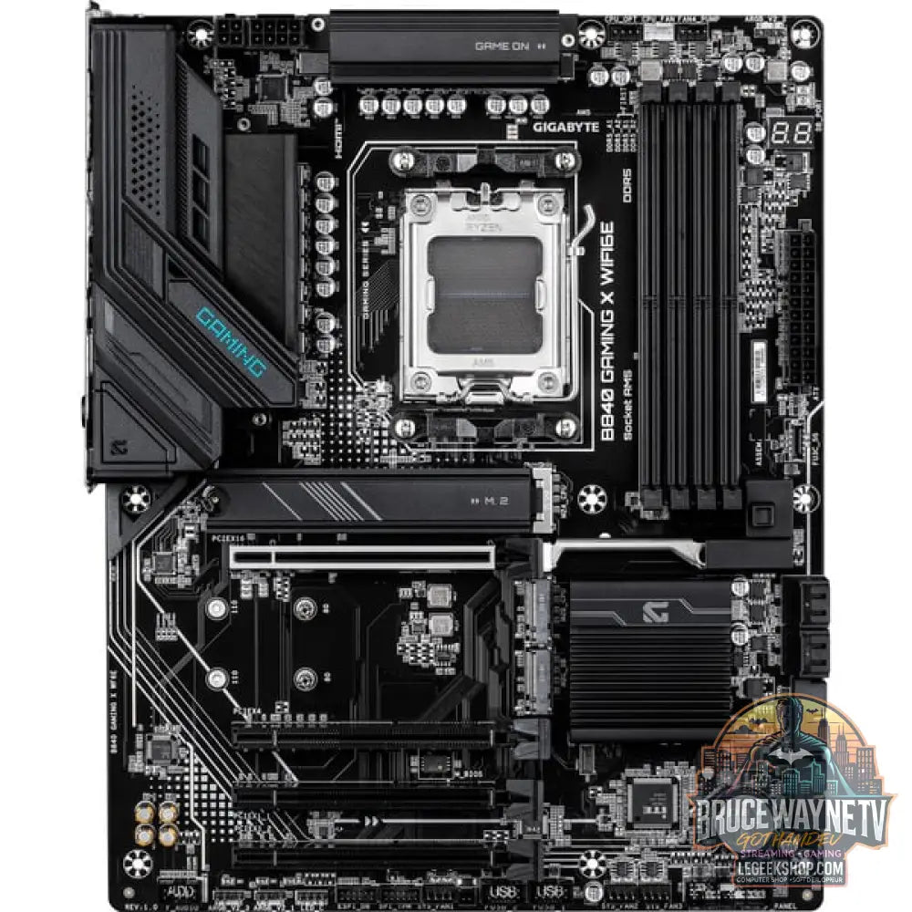 GIGABYTE B840 GAMING X WIFI6E, carte mère - GIGABYTE - vue 2