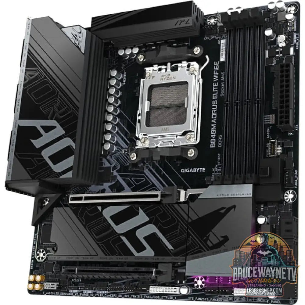 GIGABYTE B840M AORUS ELITE WIFI6E, carte mère - GIGABYTE - vue 4