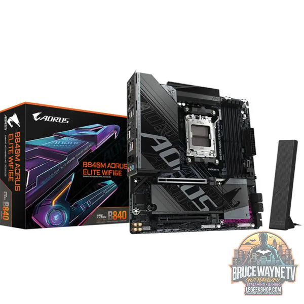 GIGABYTE B840M AORUS ELITE WIFI6E, carte mère - GIGABYTE