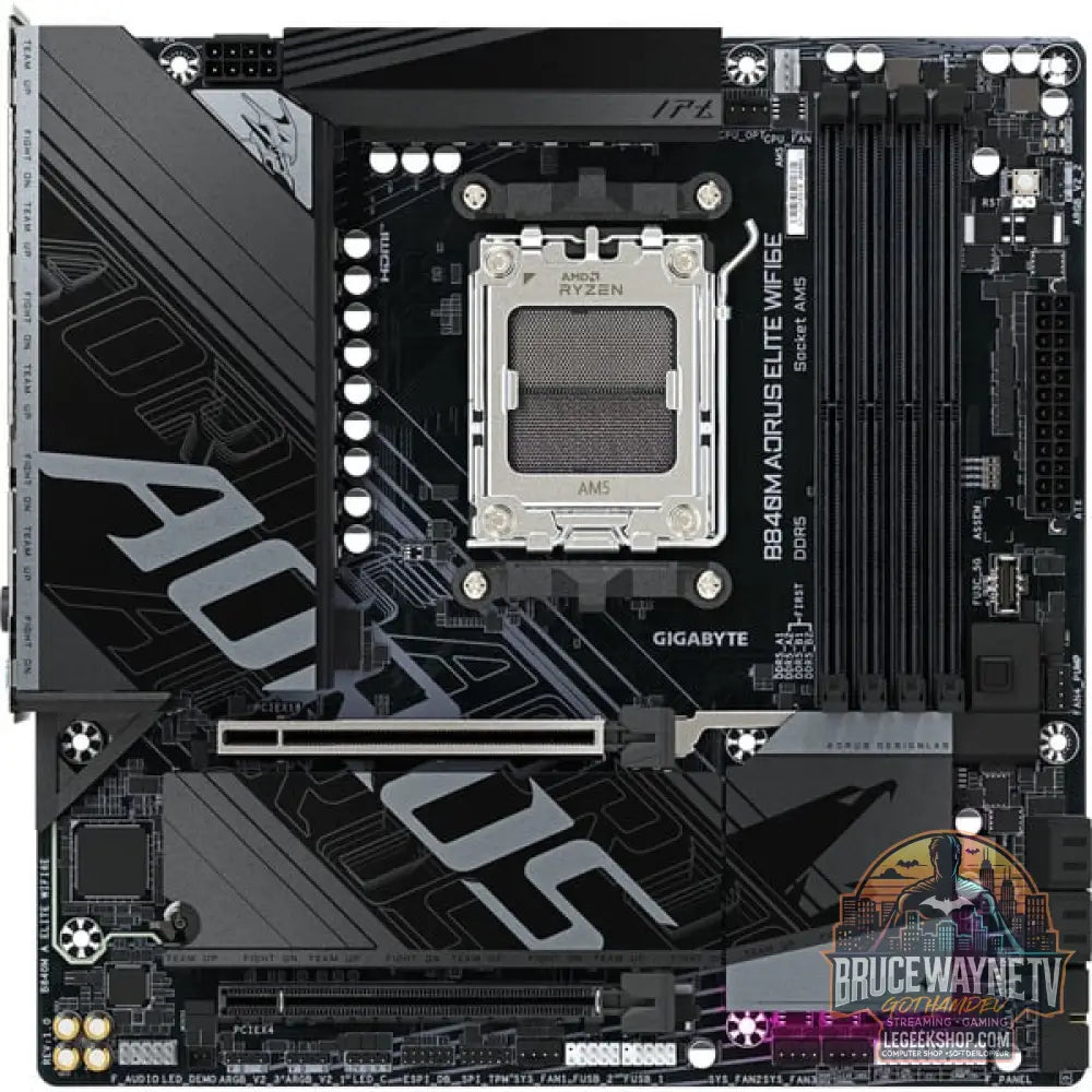 GIGABYTE B840M AORUS ELITE WIFI6E, carte mère - GIGABYTE - vue 3