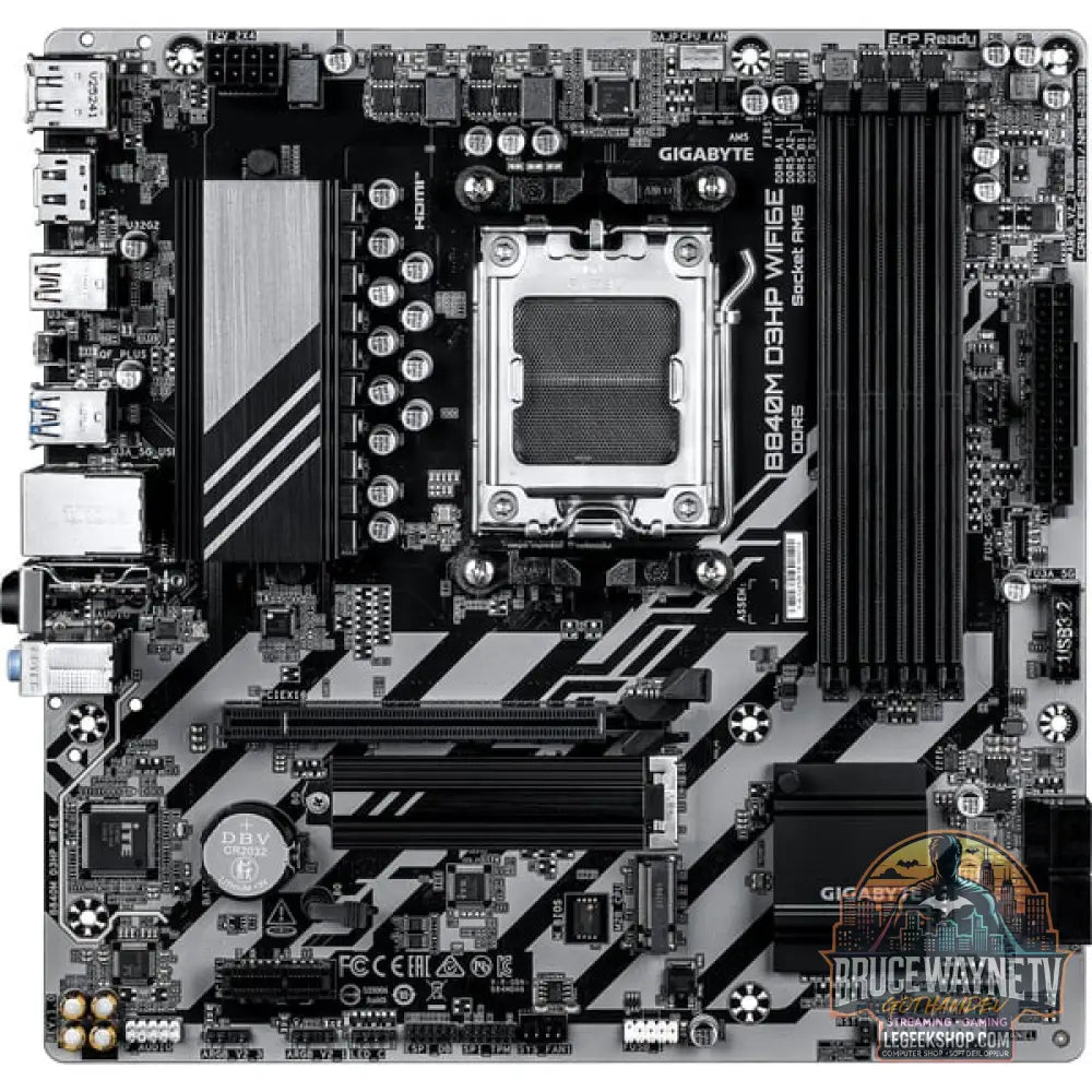 GIGABYTE B840M D3HP WIFI6E, carte mère - GIGABYTE - vue 3