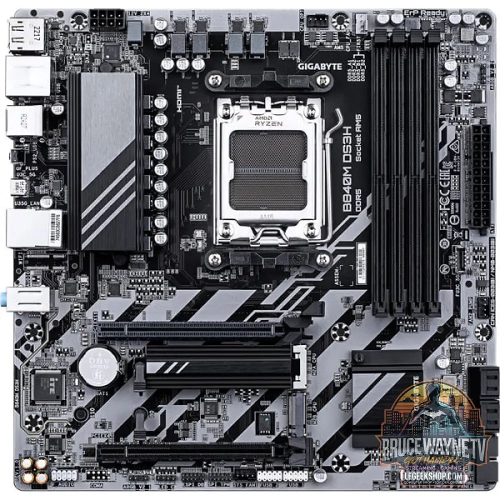 GIGABYTE B840M DS3H, carte mère - GIGABYTE - vue 2