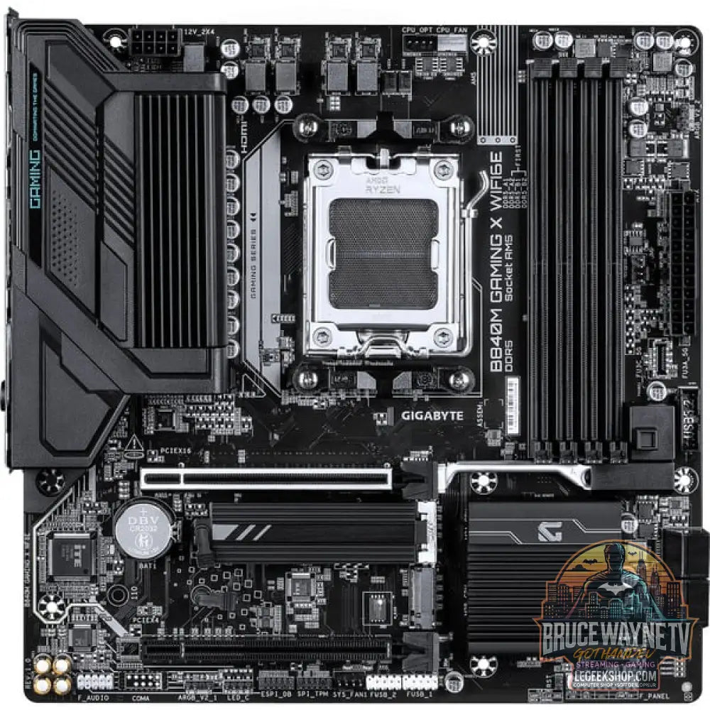 GIGABYTE B840M GAMING X WIFI6E, carte mère - GIGABYTE - vue 3