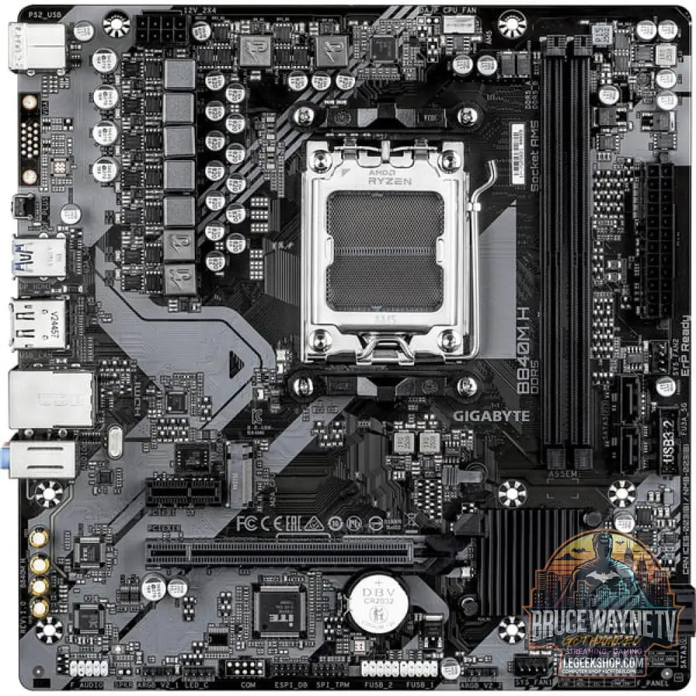GIGABYTE B840M H, carte mère - GIGABYTE - vue 3