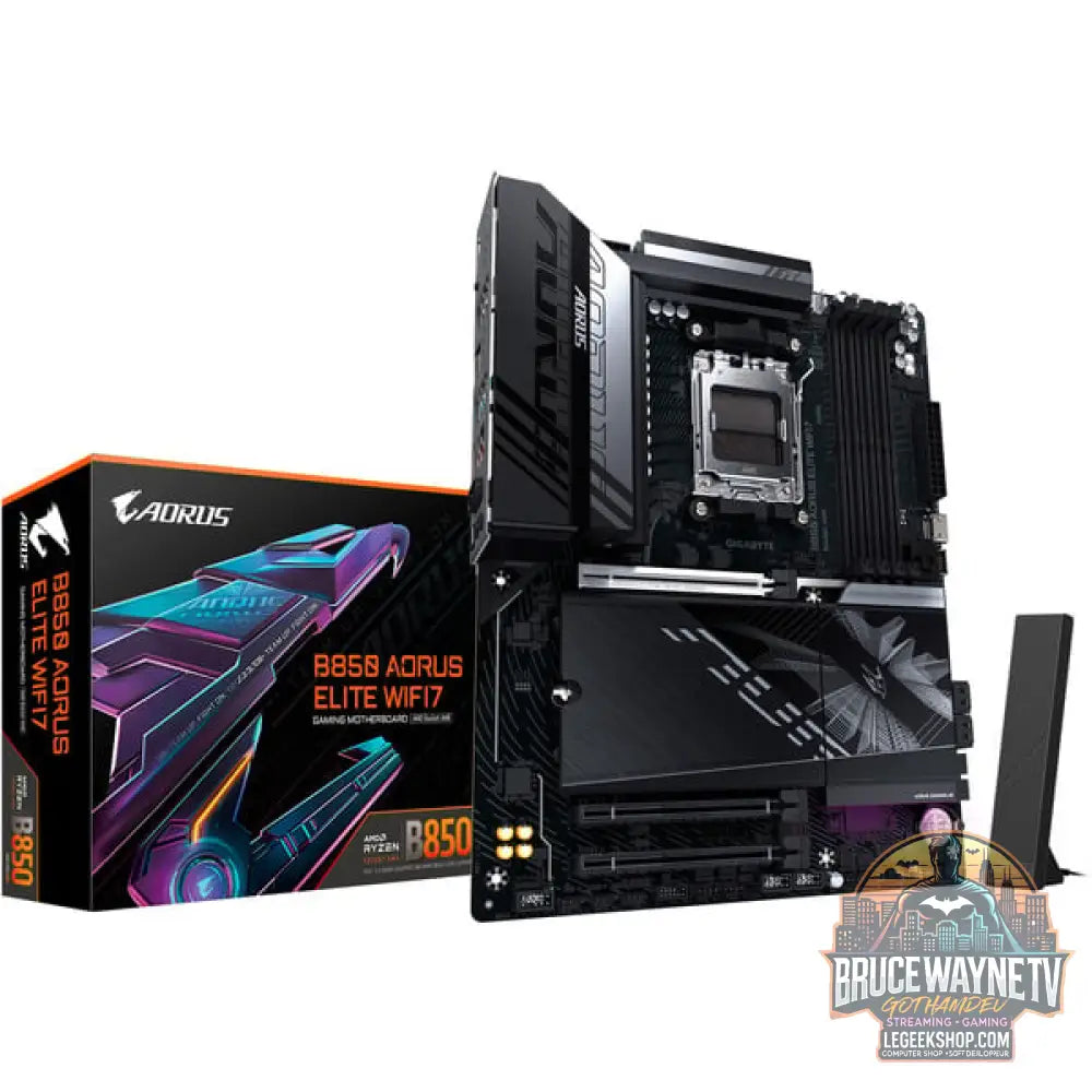GIGABYTE B850 A ELITE WF7 + GP-AE850PM PG5, kit upgrade PC - GIGABYTE - vue 2